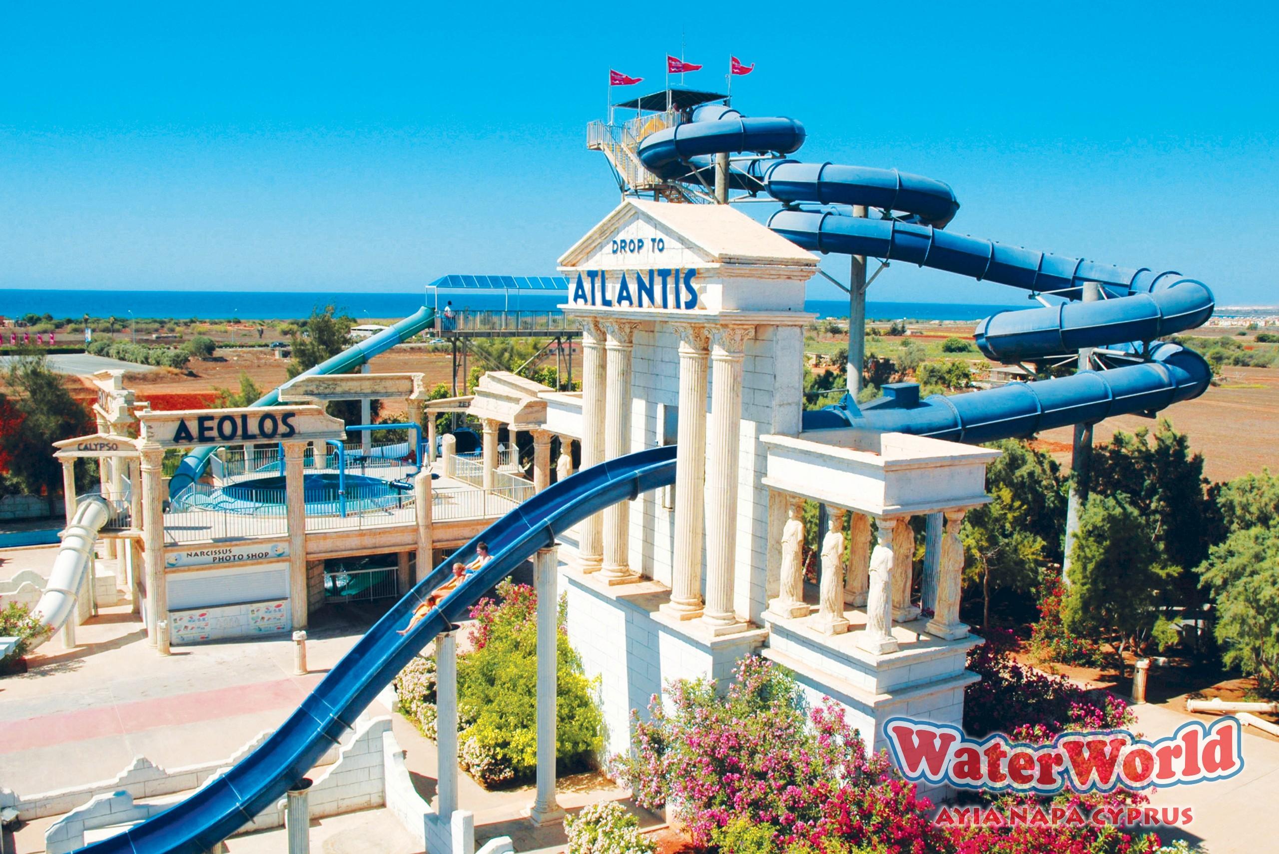 Аквапарк "Waterworld" в Айя-Напе